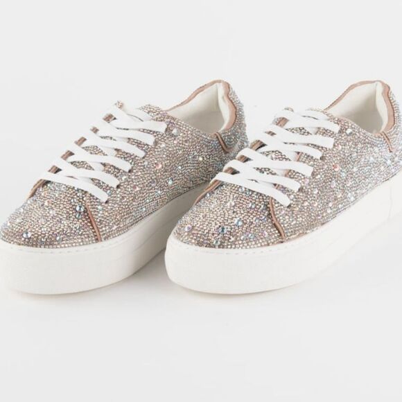 Matisse Julia Rhinestone Platform Sneaker - Picture 1 of 11